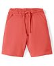 Kookie Kids 240GSM Terry Shorts With HD Print and Drawcord - Orange