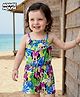Babyhug Disney Singlet Sleeves Jumpsuit with Minnie Mouse Print