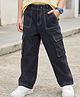Kookie Kids Full Length Trousers With Front Pockets - Black