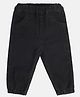 MINI KLUB Cotton Denim Solid Jeans - Black