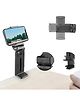 MOMISY Mobile Clip Mobile Holder, 360° Adjustable, Light Weight, for 4.7 to 6.9 inch Smartphones, Table/Video Recording/Vlogging Stand