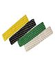 Akinos Kids Combo Set Of 4 Soft Crochet Knitted Solid Headband - Multi Colour