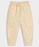 Mi Arcus Solid Cargo Joggers - Peach