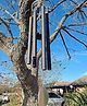 Paradigm Pictures 30.5 inch Big Wind Chimes for Home Balcony Positive Energy- Positive Energy Items (Black 6 Pipe Wind Chime)