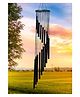 Paradigm Pictures Wind Chimes for Home || Home Decor Items (Black Color)