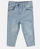 MINI KLUB Cotton Denim Distressed Jeans - Blue