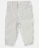 MINI KLUB Cotton Striped Pant - White