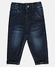 MINI KLUB Cotton Denim Mild Washed Jeans - Blue
