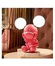 Magik Lighting Cuteness Overload Table Lamp Pink + Red G4