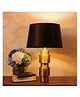 Magik Lighting GOLD RUSH TABLE LAMP BRASS+BLACK E27