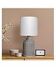 Magik Lighting Moroccan Hue Table Lamp Grey E14