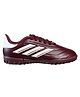 Adidas Kids Lace Up Sports Shoes with Tape Detailing - Dark Red & White