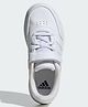 Adidas Kids Casual Shoes with Velcro Closure  Solid Colour - White