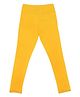 Tiny Girl Rayon Solid Jeggings - Mustard Yellow