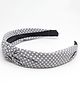 Milyra Polka Dots Detailed Hair Band - Grey