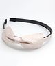 Milyra Bow Embellished Hair Band - Off White
