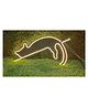 The Eurotex Cat Neon Signs LED Neon Signs Light LED Art Decorative Sign - Wall Decor/Table Decor, Home Decor for Party Kids Room Living Room House Bar Pub Hotel Beach 20x6 in