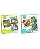 Frank 6 in 1 Combo  Jigsaw Puzzles Animals With Wings Green Pack of 2 - 10227