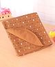 Simply Interlock Knit Nautical Theme Printd Bath Towel L 80 x B 80 cm -Light Brown