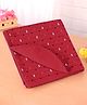 Simply Interlock Knit Nautical Theme Printd Bath Towel L 80 x B 80 cm -Dark Red