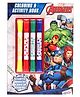 Marvel Avengers Themed Coloring & Activity Book - Multiclor