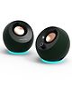 Creative Pebble Pro  Computer RGB Speakers with Bluetooth - Black