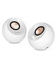 Creative Pebble 2.0 USB-Powered Desktop Speakers-White