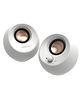 Creative Pebble V3 - 2.0 Powered Desktop Speaker-White