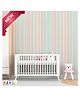 Aroha House Striped Serenity Peel and Stick Home Décor Wall-Paper.