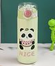 Yellow Bee Stainless Steel Panda Watermelon-Themed Water Flask with Lockable Lid Green -  500 ml