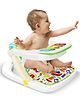 Lifelong Sit Me Up Foldable & Portable Baby Seat with Detachable Piano - Multicolour