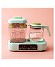 Lifelong Baby Bottle Sterilizer with Kettle for Feeding Bottles | Bottle Warmer for Babies, Bottle Sterilizer Machine with Drying Function| Capacity of 5 Baby Bottles| Bottle Sterilization - Sea Green