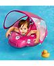 Lifelong Cuppy Swimming Tube with Canopy - Pink