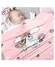 MOM CARE Fleece Winter Blanket For Newborn Baby Super Soft Warm Fluffy Infant Blanket Cozy Single Layered - Pink