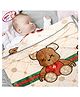 MOM CARE Fleece Winter Blanket For Newborn Baby Super Soft Warm Fluffy Infant Blanket Cozy Single Layered - Multicolor