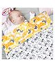 MOM CARE Newborn Baby Blanket, Ac Quilt Super Soft Baby Comforter Cotton Reversible For Infants - Yellow