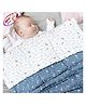 MOM CARE Newborn Baby Blanket, Ac Quilt Super Soft Baby Comforter Cotton Reversible For Infants ,Toddlers -  White
