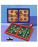 AKN TOYS String Basketball Hockey Football Table Board Game, Fastest Fingers First Fast Sling Puck Board Game for Kids & Adults, Tabletop Slingshot Games Toys for Kids.( COLOR AND DESIGN MAY VARY )