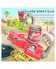 AKN TOYS Shark Design Battery Operated Toy Mist Spray Bubble Gun with Light and Sound- Pack of 1 -( COLOR AND DESIGN MAY VARY )