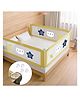 SAFE-O-KID 1-Year Warranty 6 Feet/180Cms Baby Bed Rail with 28 Level (Extra Secure) Adjustable Height, Baby Safety Bed Railing, Bed Guard for Babies, Yellow, Pack of 3