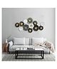 RIZIK STORE Metal Abstract Figures handcrafted Wall Sculpture wall art multicolor for Home Decoration, Living room, drwaing room & Bedroom (pack of 1) (KANGAROO)