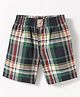 Noddy Checked Shorts - Green