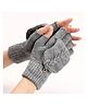 Tipy Tipy Tap Solid Hooded Gloves - Grey