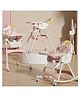 Little Olive 6-in-1 Baby High Chair With Adjustable Height & Tray - Peach
