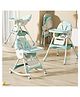 Little Olive 6-in-1 Baby High Chair With Adjustable Height & Tray - Light Green