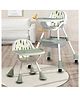 Little Olive 3-in-1 Convertible Adjustable & Foldable High Chair for Kids with Forest Print - Green