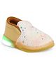 Chiu Stars Designed Slip On LED Shoes - Gold