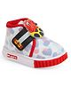 Chiu Crocodile Applique Detailed Velcro Closure Musical Shoes - Red