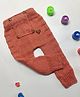 Shilpshakti Self Design Handmade Pant - Orange