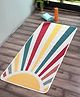 Saral Home Tapestry Rise Micro Yoga Mat,Ivory.